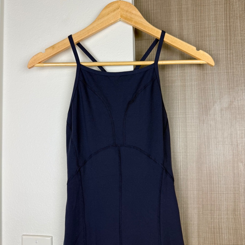 Free People FP Movement Navy Side to Side Performance Jumpsuit - Picture 4 of 12